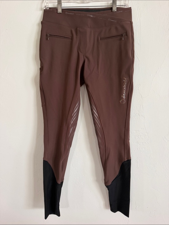 Samshield Pants - Samshield Alpha Pull On Full Seat Breeches in Brown